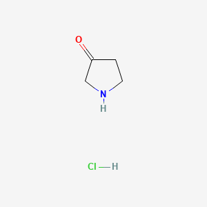 pyrrolidin-3-one;hydrochloride CAS 3760-52-9