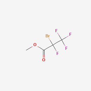 methyl 2-bromo-2,3,3,3-tetrafluoropropanoate CAS 378-67-6