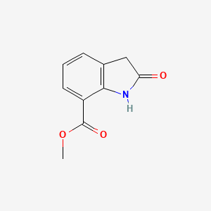 methyl 2-oxo-1,3-dihydroindole-7-carboxylate CAS 380427-39-4