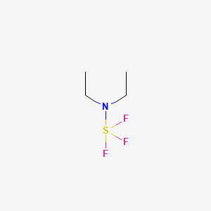 N-ethyl-N-(trifluoro-lambda4-sulfanyl)ethanamine CAS 38078-09-0
