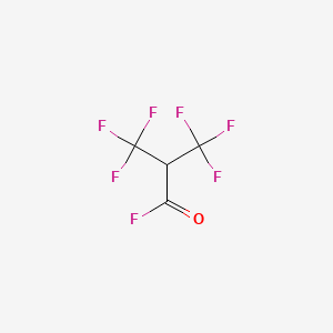 3,3,3-trifluoro-2-(trifluoromethyl)propanoyl fluoride CAS 382-22-9