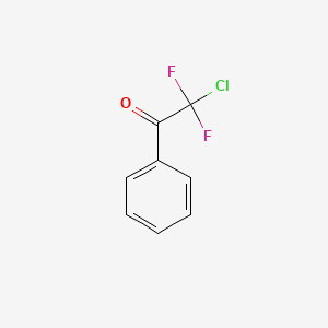 2-chloro-2,2-difluoro-1-phenylethanone CAS 384-67-8