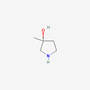 (3R)-3-methylpyrrolidin-3-ol CAS 392338-65-7