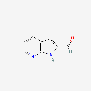 1H-pyrrolo[2,3-b]pyridine-2-carbaldehyde CAS 394223-03-1