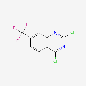 2,4-dichloro-7-(trifluoromethyl)quinazoline CAS 396-02-1