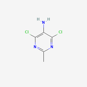 4,6-dichloro-2-methylpyrimidin-5-amine CAS 39906-04-2
