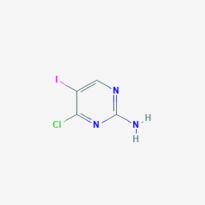 4-chloro-5-iodopyrimidin-2-amine CAS 3993-80-4