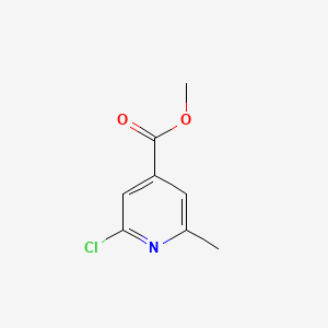 methyl 2-chloro-6-methylpyridine-4-carboxylate CAS 3998-90-1