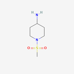 1-methylsulfonylpiperidin-4-amine CAS 402927-97-3