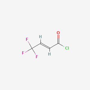 (E)-4,4,4-trifluorobut-2-enoyl chloride CAS 406-92-8