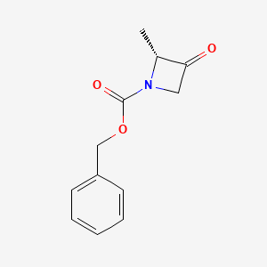 benzyl (2R)-2-methyl-3-oxoazetidine-1-carboxylate CAS 406220-14-2