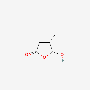 2-hydroxy-3-methyl-2H-furan-5-one CAS 40834-42-2