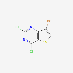 7-bromo-2,4-dichlorothieno[3,2-d]pyrimidine CAS 41102-25-4