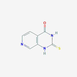 2-sulfanylidene-1H-pyrido[3,4-d]pyrimidin-4-one CAS 412341-42-5