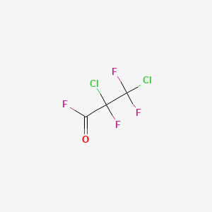 2,3-dichloro-2,3,3-trifluoropropanoyl fluoride CAS 41594-59-6