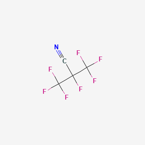 2,3,3,3-tetrafluoro-2-(trifluoromethyl)propanenitrile CAS 42532-60-5