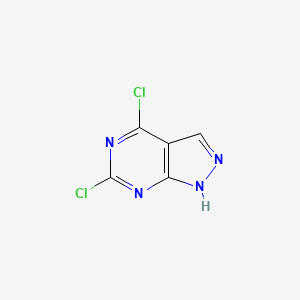 4,6-dichloro-1H-pyrazolo[5,4-d]pyrimidine CAS 42754-96-1