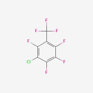 1-chloro-2,3,4,6-tetrafluoro-5-(trifluoromethyl)benzene CAS 4284-09-7