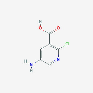 5-amino-2-chloropyridine-3-carboxylic acid CAS 42959-39-7