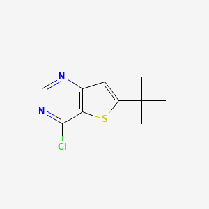 6-tert-butyl-4-chlorothieno[3,2-d]pyrimidine CAS 439693-52-4