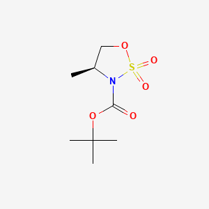 tert-butyl (4S)-4-methyl-2,2-dioxooxathiazolidine-3-carboxylate CAS 439948-91-1
