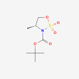 tert-butyl (4R)-4-methyl-2,2-dioxooxathiazolidine-3-carboxylate CAS 454248-53-4