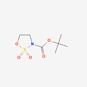 tert-butyl 2,2-dioxooxathiazolidine-3-carboxylate CAS 459817-82-4