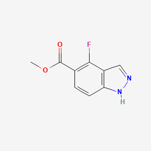 methyl 4-fluoro-1H-indazole-5-carboxylate CAS 473416-82-9