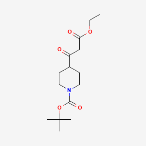 tert-butyl 4-(3-ethoxy-3-oxopropanoyl)piperidine-1-carboxylate CAS 479630-08-5