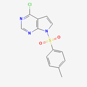 4-chloro-7-(4-methylphenyl)sulfonylpyrrolo[2,3-d]pyrimidine CAS 479633-63-1