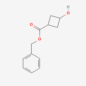 benzyl 3-hydroxycyclobutane-1-carboxylate CAS 480449-99-8