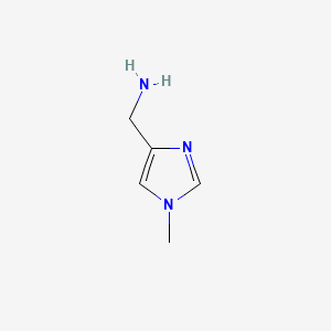 (1-methylimidazol-4-yl)methanamine CAS 486414-83-9
