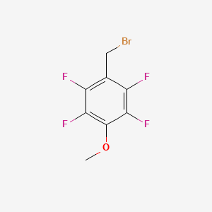 1-(bromomethyl)-2,3,5,6-tetrafluoro-4-methoxybenzene CAS 4910-40-1