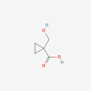 1-(hydroxymethyl)cyclopropane-1-carboxylic acid CAS 49640-66-6