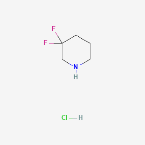 3,3-difluoropiperidine;hydrochloride CAS 496807-97-7