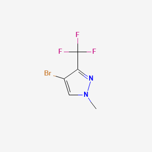 4-bromo-1-methyl-3-(trifluoromethyl)pyrazole CAS 497832-99-2