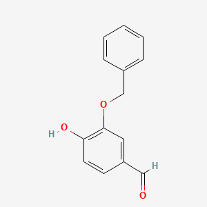 4-hydroxy-3-phenylmethoxybenzaldehyde CAS 50773-56-3