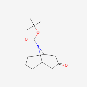 tert-butyl 3-oxo-9-azabicyclo[3.3.1]nonane-9-carboxylate CAS 512822-27-4