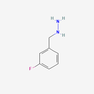 (3-fluorophenyl)methylhydrazine CAS 51421-16-0