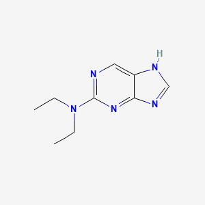 N,N-diethyl-7H-purin-2-amine CAS 5167-17-9