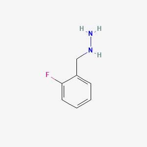 (2-fluorophenyl)methylhydrazine CAS 51859-98-4