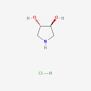 (3S,4S)-pyrrolidine-3,4-diol;hydrochloride CAS 519188-72-8