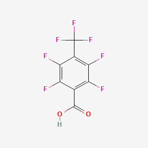 2,3,5,6-tetrafluoro-4-(trifluoromethyl)benzoic acid CAS 5216-22-8