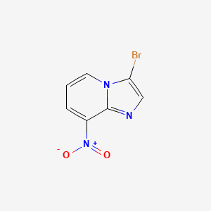 3-bromo-8-nitroimidazo[1,2-a]pyridine CAS 52310-43-7