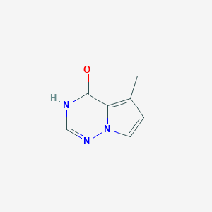 5-methyl-3H-pyrrolo[2,1-f][1,2,4]triazin-4-one CAS 529508-54-1