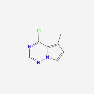 4-chloro-5-methylpyrrolo[2,1-f][1,2,4]triazine CAS 529508-56-3