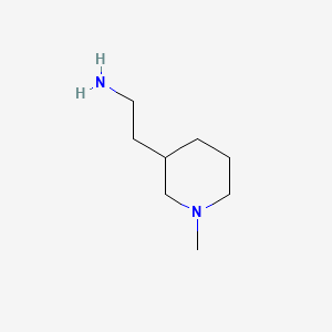 2-(1-methylpiperidin-3-yl)ethanamine CAS 53295-72-0