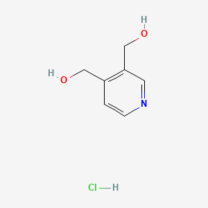 [3-(hydroxymethyl)-4-pyridinyl]methanol;hydrochloride CAS 53654-42-5