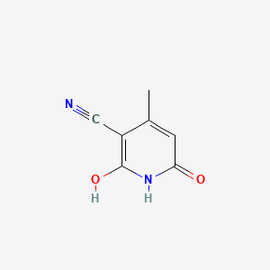 2-hydroxy-4-methyl-6-oxo-1H-pyridine-3-carbonitrile CAS 5444-02-0