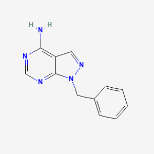1-benzylpyrazolo[3,4-d]pyrimidin-4-amine CAS 5444-61-1